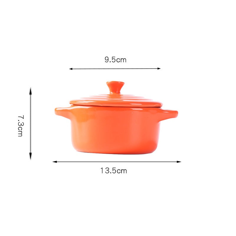 Kalours Mini Baking Pot with Lid - 50% Off Clearance Sale | Perfect for Cupcakes, Brownies & Small Batch Baking