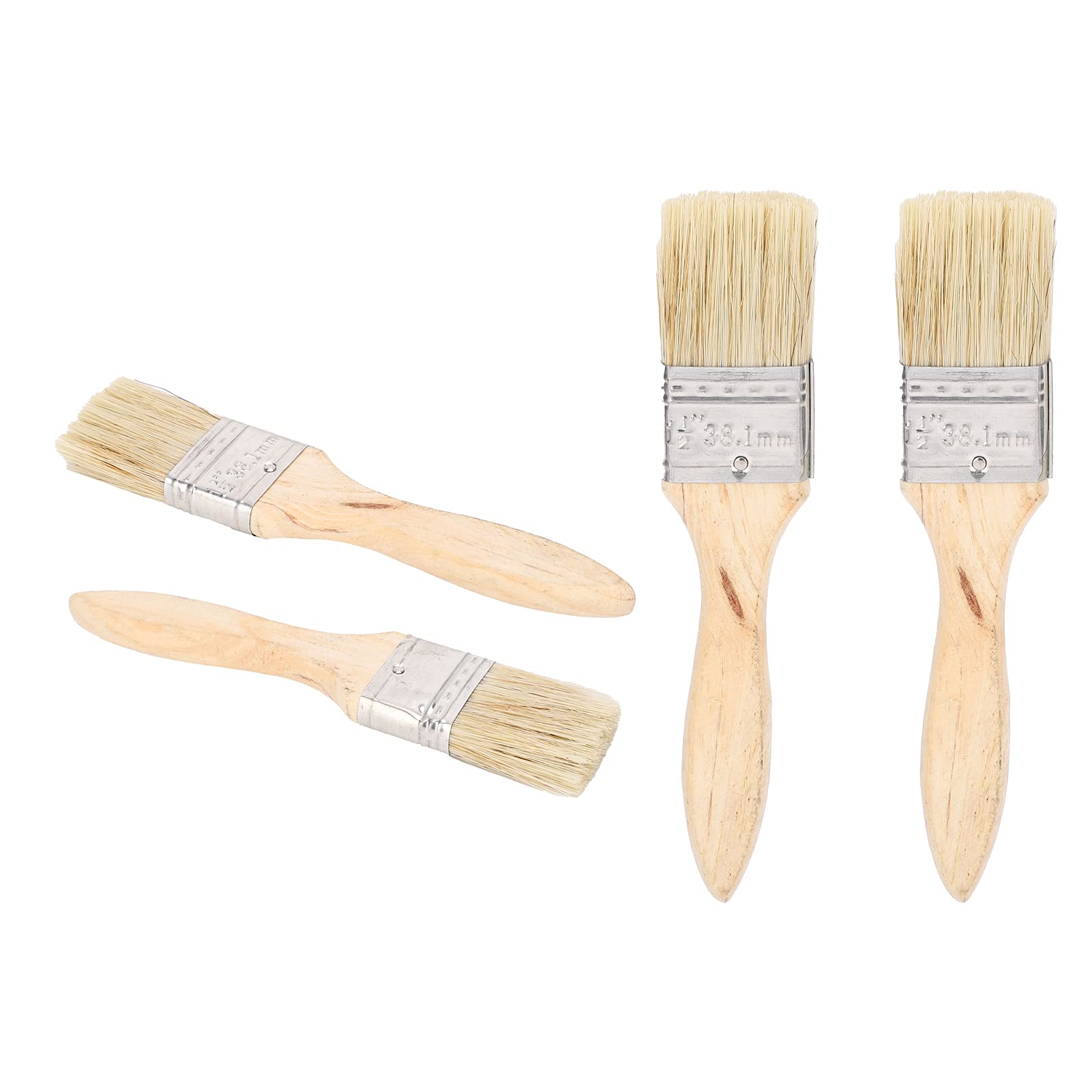 Premium Paint Brush Set - Artificial Fur Widening Brush for Crevice Cleaning & Detailing - Perfect for DIY Home Painting, Wall Touch-Ups & Craft Projects