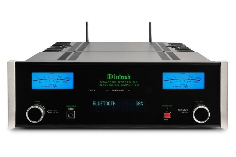 McIntosh MSA5500 High-End Streaming Integrated Amplifier - Premium Home Audio System for Music Lovers | Perfect for Home Theater, Audiophile Listening Rooms & Luxury Entertainment Spaces