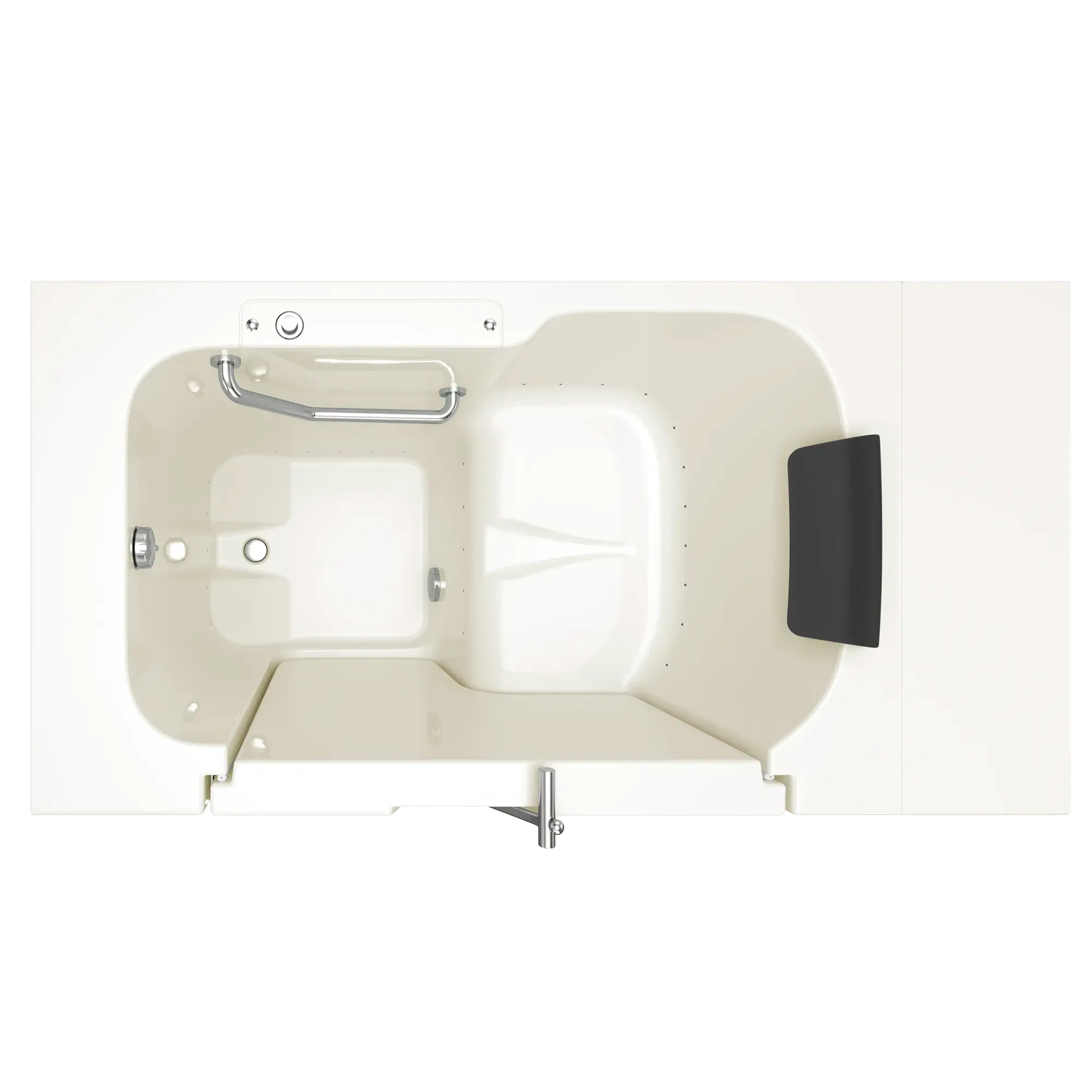 Premium 32 x 52 Inch Walk-in Bathtub with Air Spa System - Left Hand Drain - Gelcoat Finish for Ultimate Relaxation & Mobility - Ideal for Elderly & Arthritis Relief