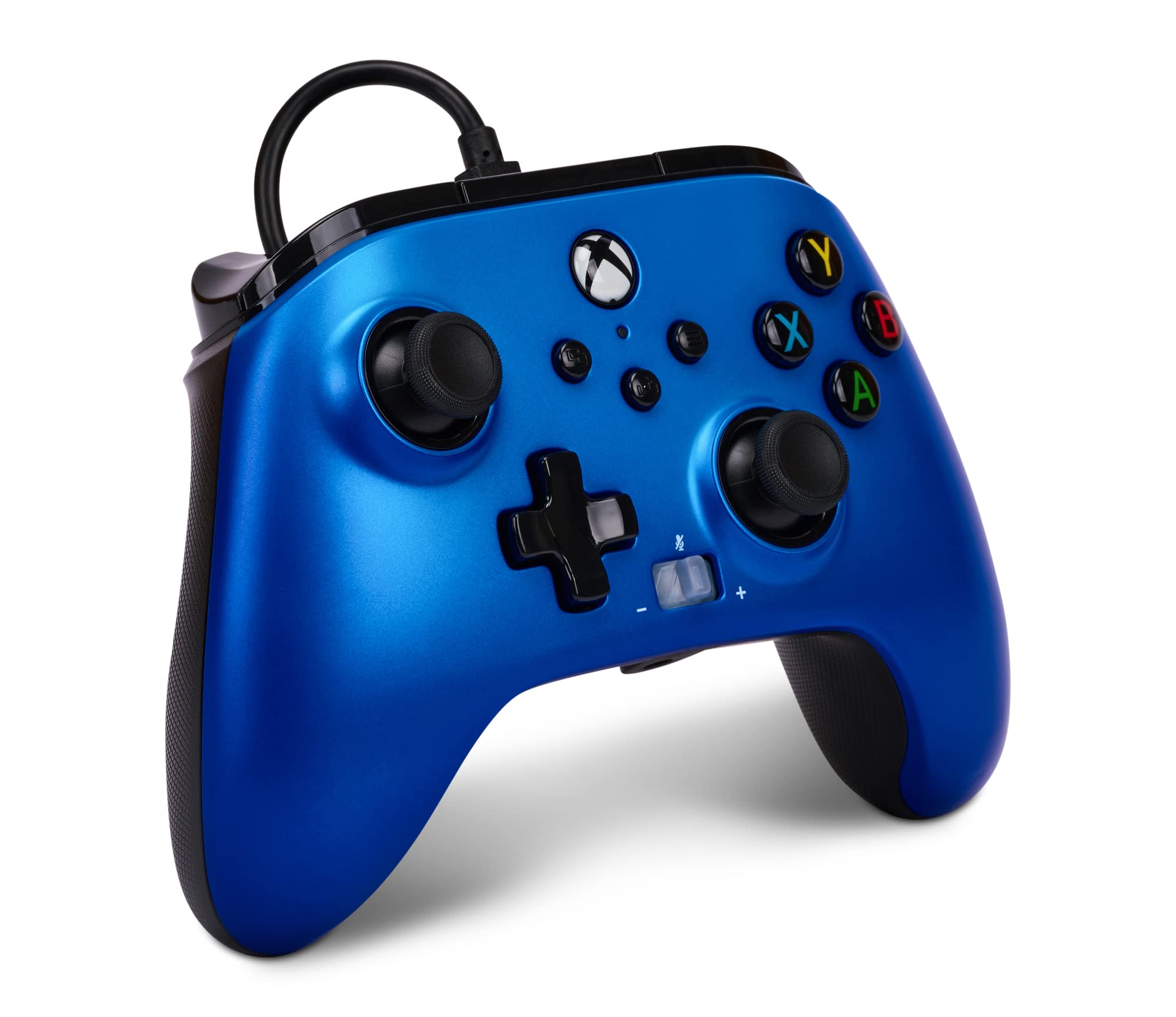 PowerA Wired Controller for Xbox Series X|S - Sapphire Fade | Officially Licensed Gaming Gamepad for Enhanced Play