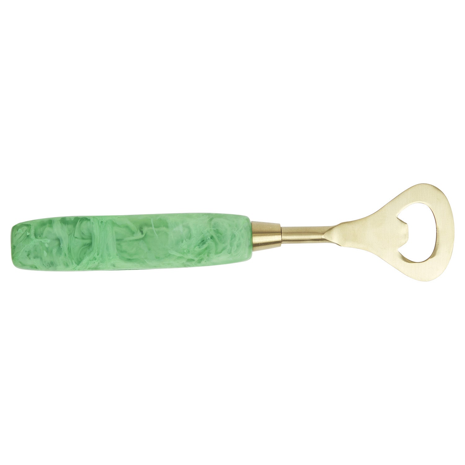 Emerald Green Court Bottle Opener - Rustproof Stainless Steel Bar Tool for Beer, Soda & Wine Bottles - Perfect for Home Bars, Parties, BBQs & Outdoor Events