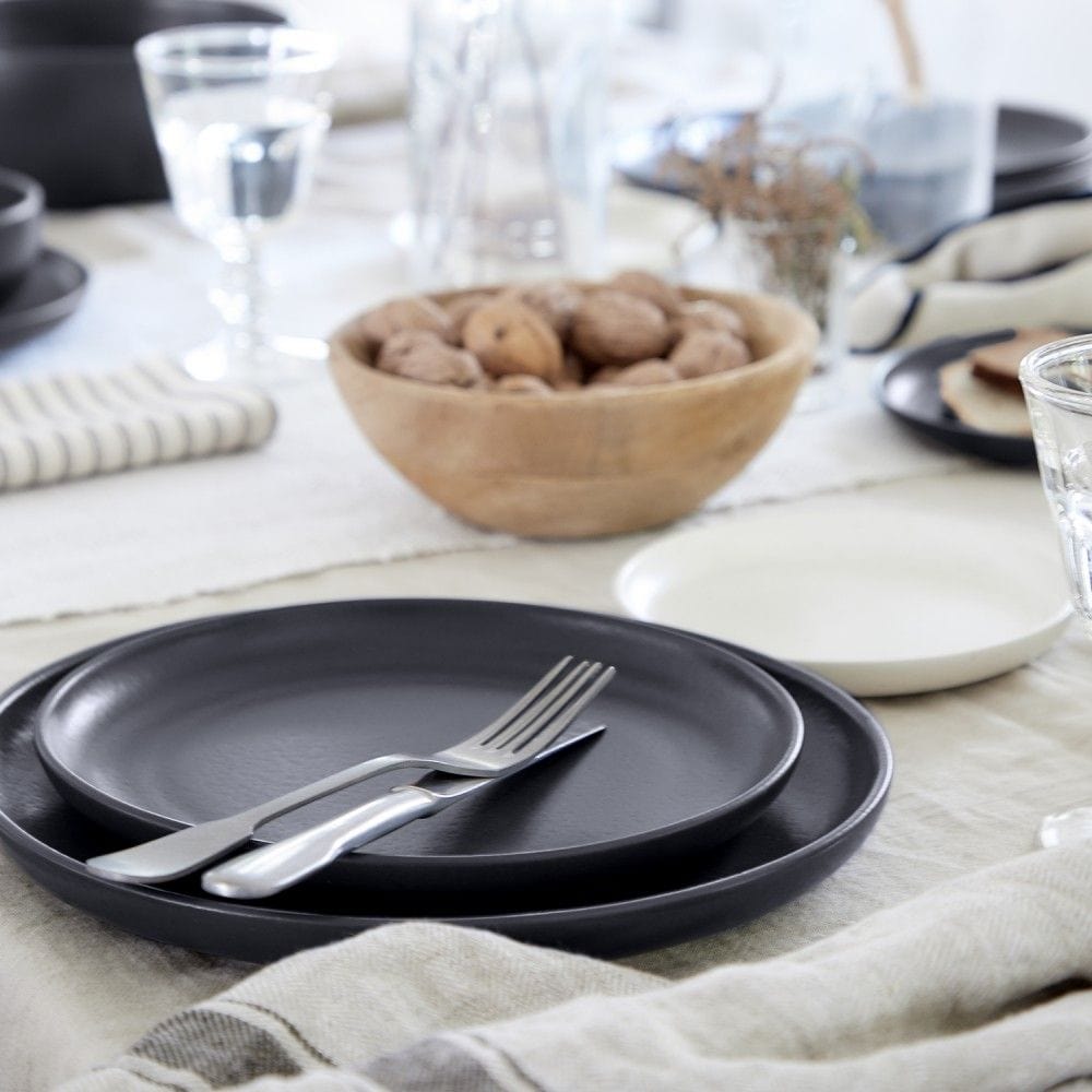 Casafina Pacifica Salad Plates - Set of 4, Durable Porcelain Dinner Plates for Home & Restaurant Use, Multiple Color Options - Perfect for Parties, Weddings & Everyday Dining