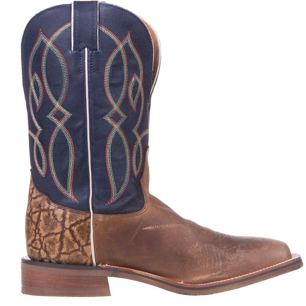 Tony Lama Men's Landgrab Western Cowboy Boots - Durable Leather Work Boots for Riding, Ranch Work & Outdoor Adventures