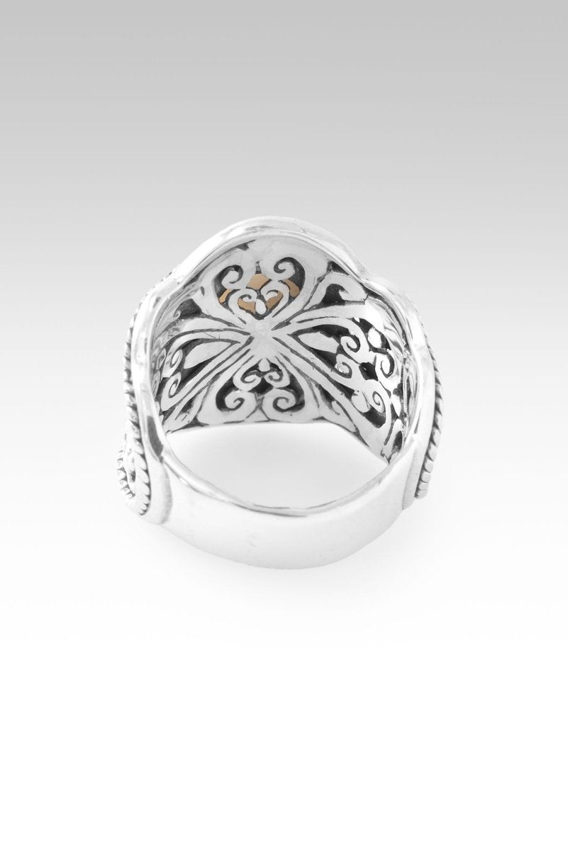 God's Grace Ring™ - Elegant White Mother of Pearl Jewelry for Women | Perfect for Weddings, Anniversaries & Special Occasions