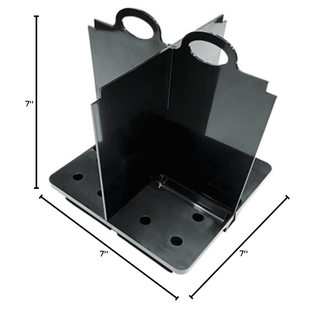 AutoPot Pot-Divider for 2.2 Gallon Pots - Indoor Plant Container Divider - Black Plastic Garden Organizer - Perfect for Hydroponics, Herb Gardens & Small Space Planting