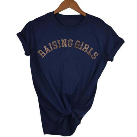 CLR Girls' Leopard Print T-Shirt - Stylish & Comfortable Top for School, Playdates & Everyday Wear