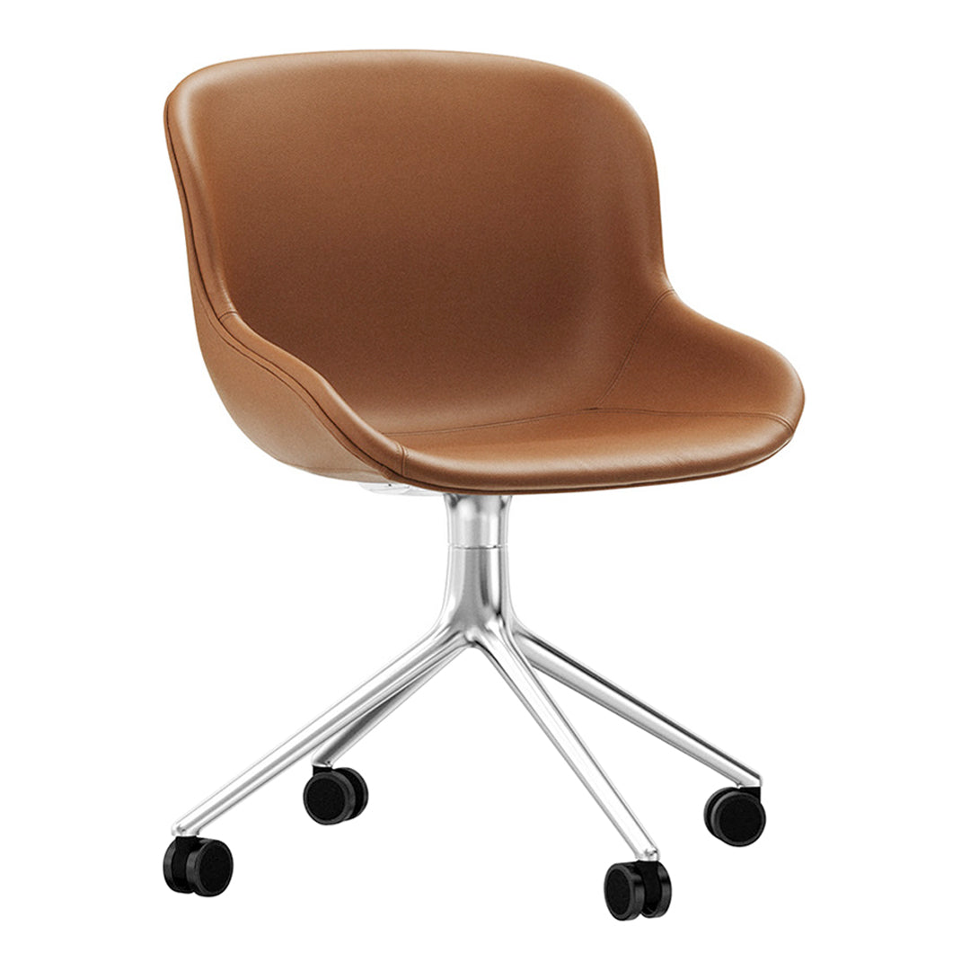 Premium Hyg Chair with 4-Star Swivel Base & Full Upholstery - Ergonomic Office Chair for Home & Workspace Comfort