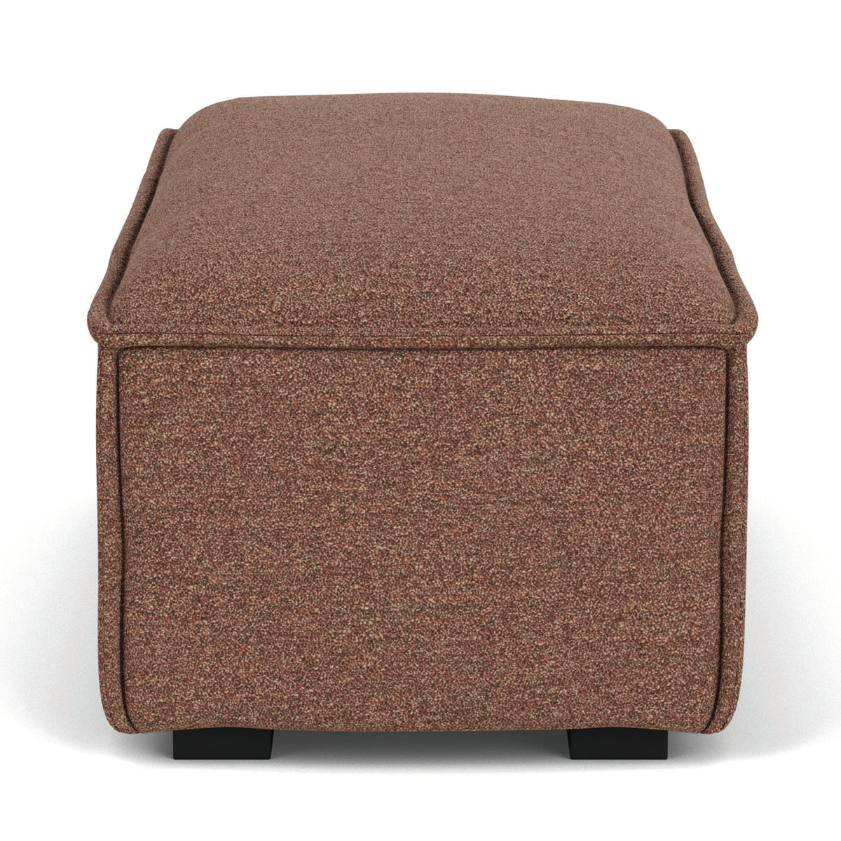 Daphne Boucle Footrest - Soft Plush Ottoman Pouf for Living Room, Bedroom & Office - Comfortable Foot Stool with Modern Design for Relaxing, Reading & Decor