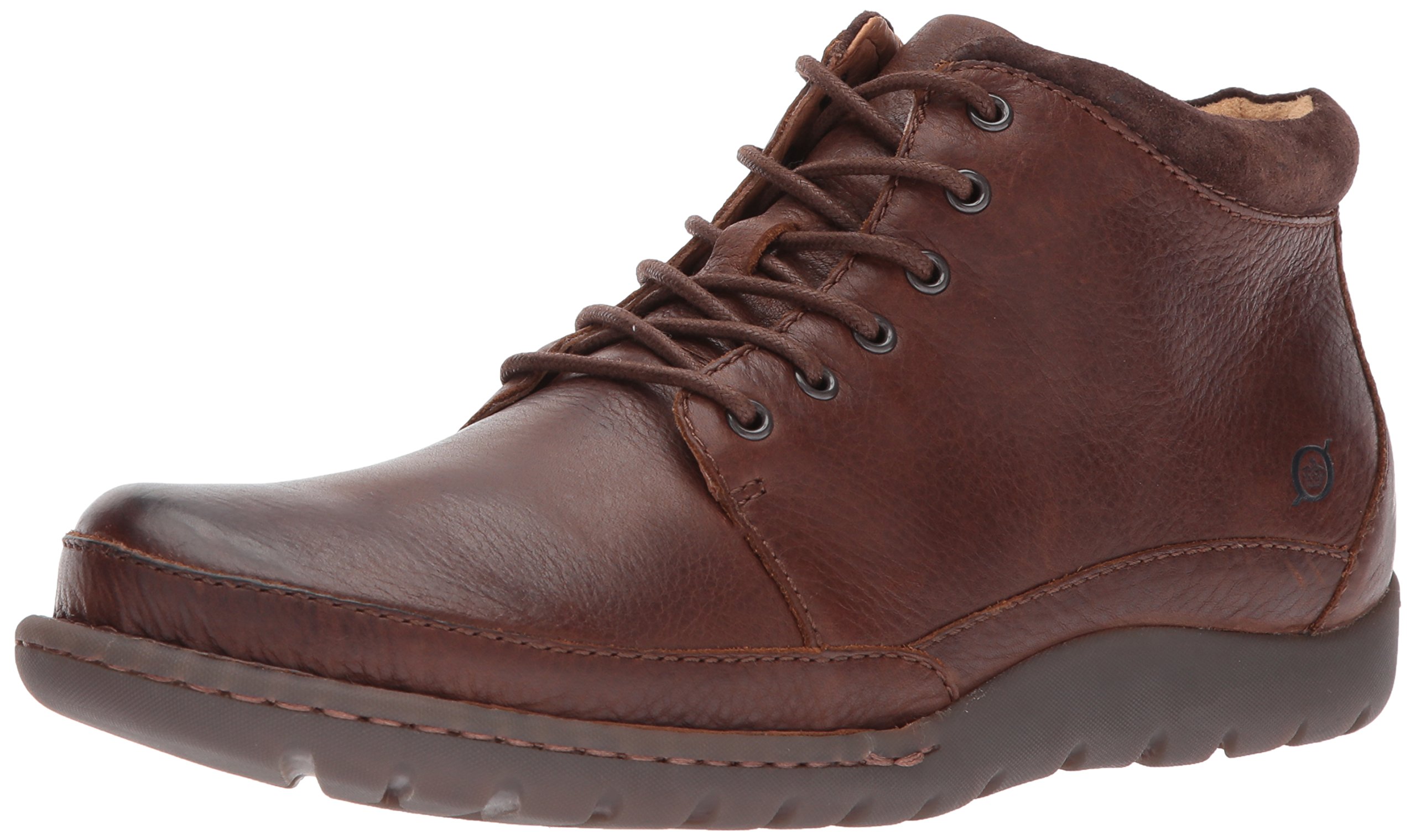 BORN Nigel Boots for Men - Waterproof Leather Hiking Boots with Anti-Slip Sole | Perfect for Outdoor Adventures, Camping & Winter Wear
