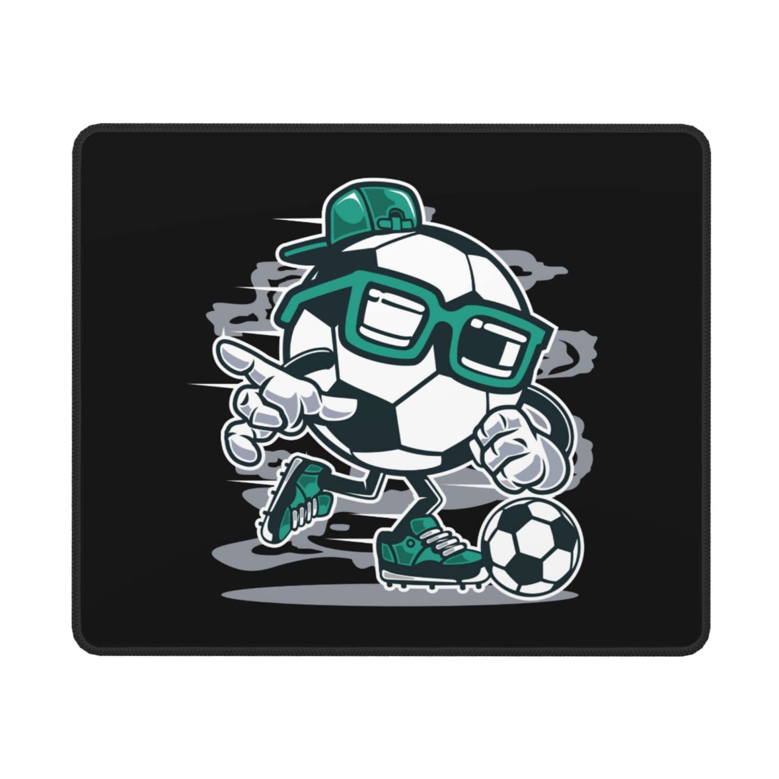 Waterproof Non-Slip Football Mouse Pad - 10x12 Inch Rubber Base Gaming Mousepad for PC, Laptop & Office Use - Perfect for Sports Fans & Gamers