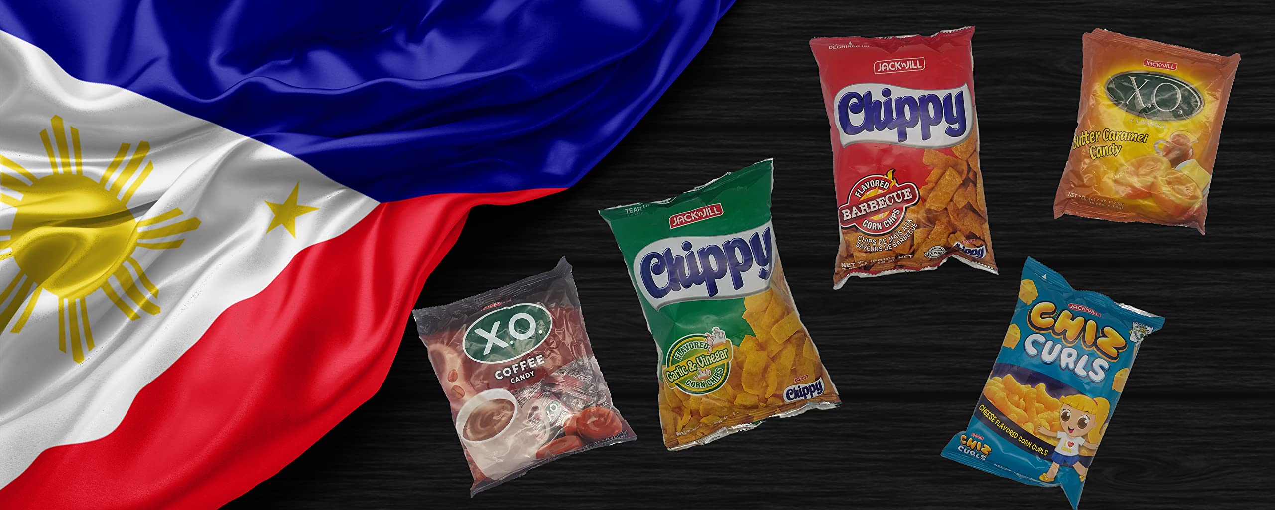 Filipino Snacks Variety Pack - 10 Authentic Treats for Travel & Gifts