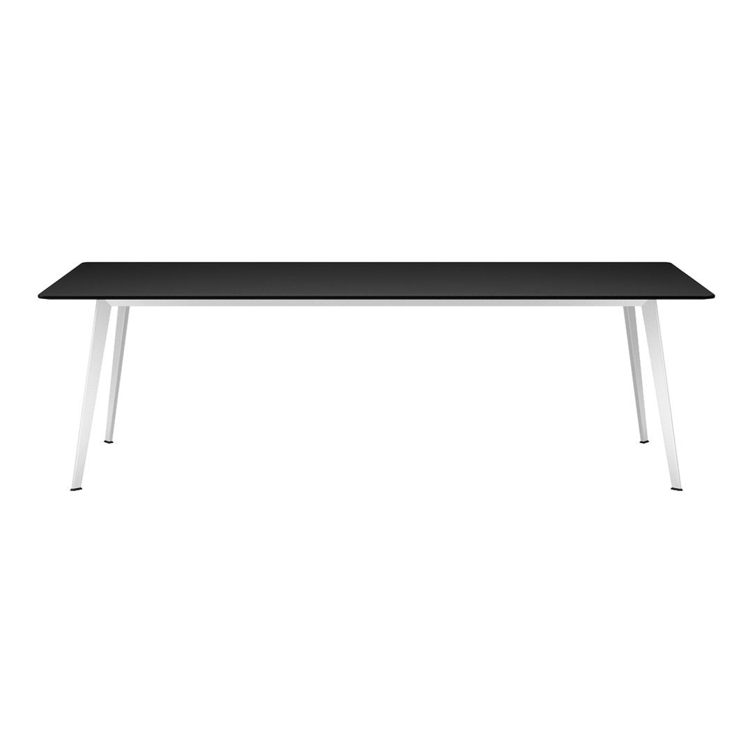 Modern Rectangular JW Dining Table - Solid Wood Kitchen Table for 6-8 People - Perfect for Family Dinners & Entertaining Guests