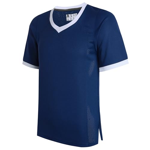 White Neck-navy Jersey