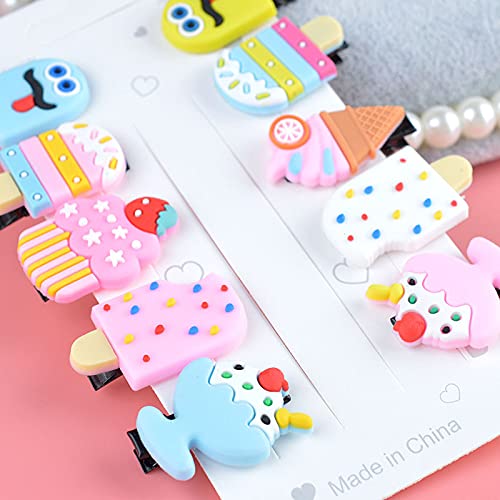 Ice-Cream Baby Hair Clips