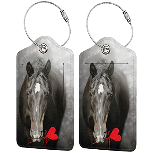 Black Horse With Heart