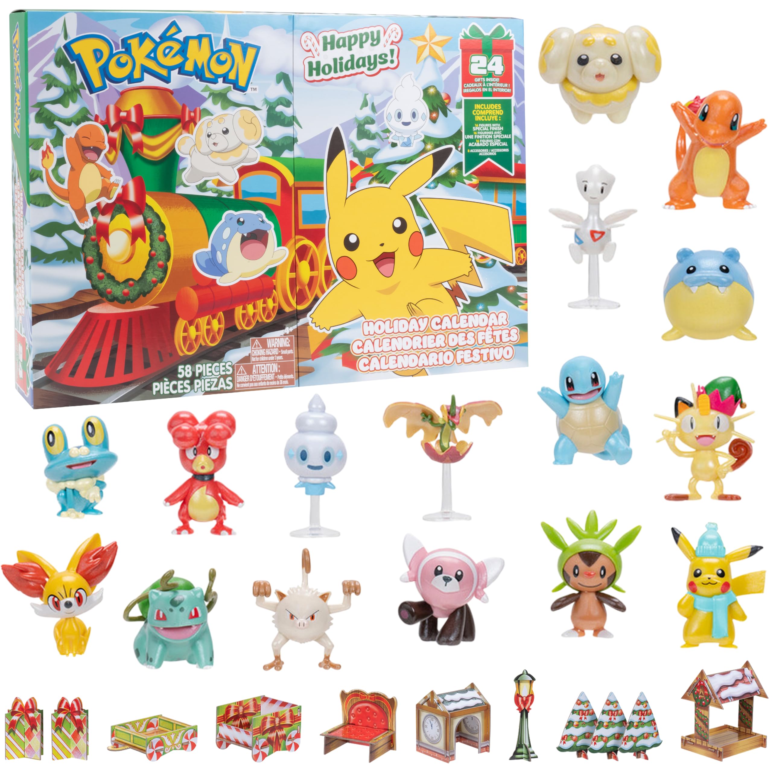 Official Pokémon 24-Piece Gift Figure Playset - 2