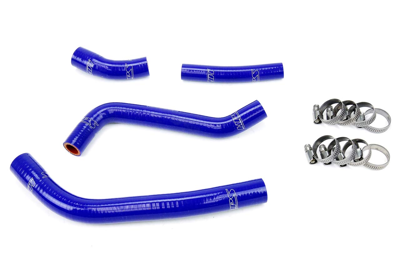 HPS 57-1263-BLUE High Performance Silicone Radiator Coolant Hose Kit - Compatible with Most Vehicles, Durable & Heat Resistant - Perfect for Car Upgrades, Racing & Off-Road Use
