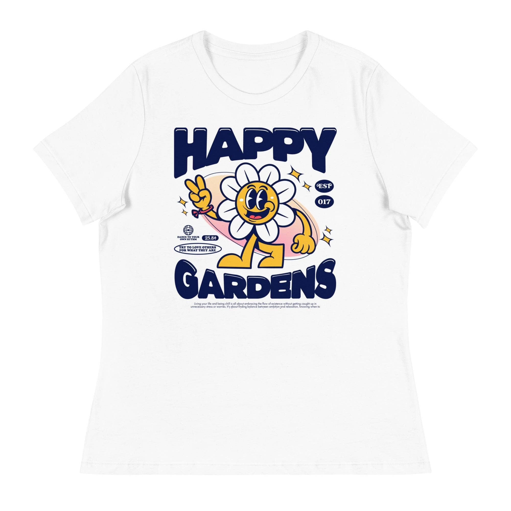 Happy Gardens Graphic T-Shirt - Comfortable Cotton Tee for Men & Women - Perfect for Casual Wear, Outdoors & Gardening