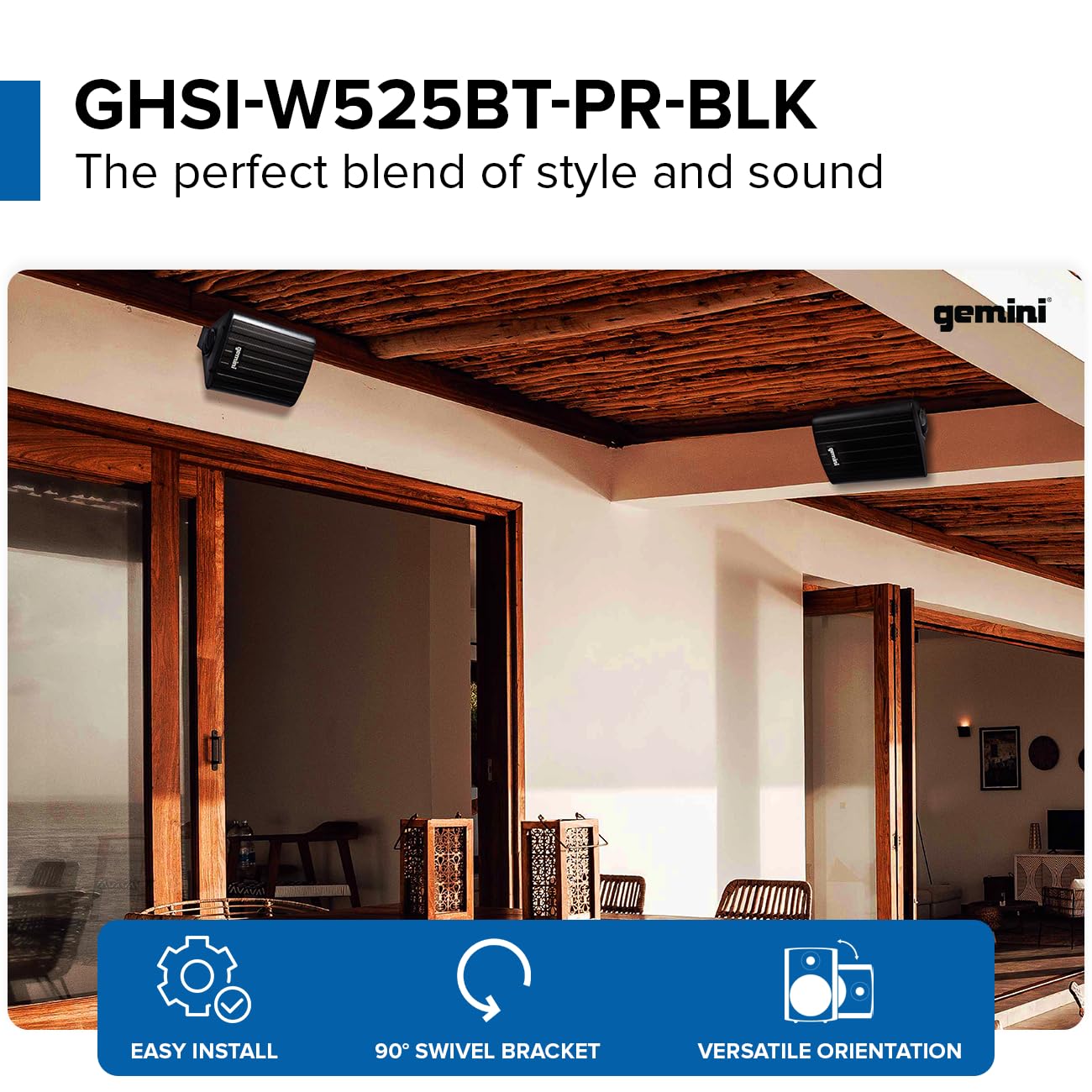 Gemini Sound GHSI-W525BT 5.25