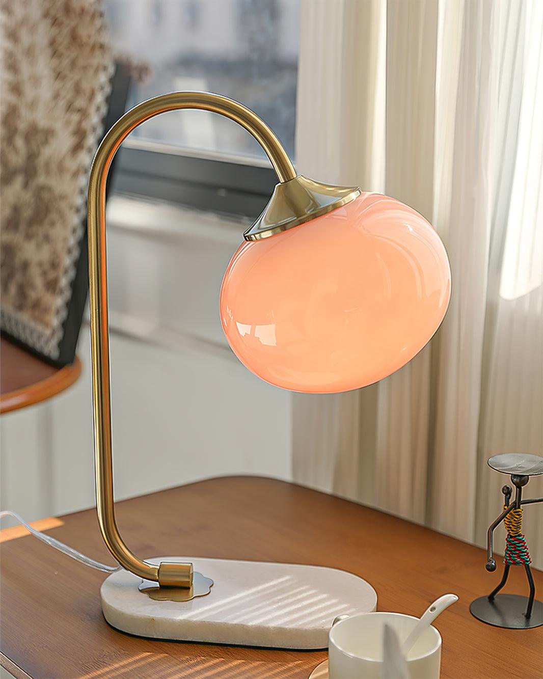 Marshmallow Table Lamp - Soft Glow LED Night Light for Bedroom, Nursery, Living Room - Cozy Ambiance & Decorative Home Lighting