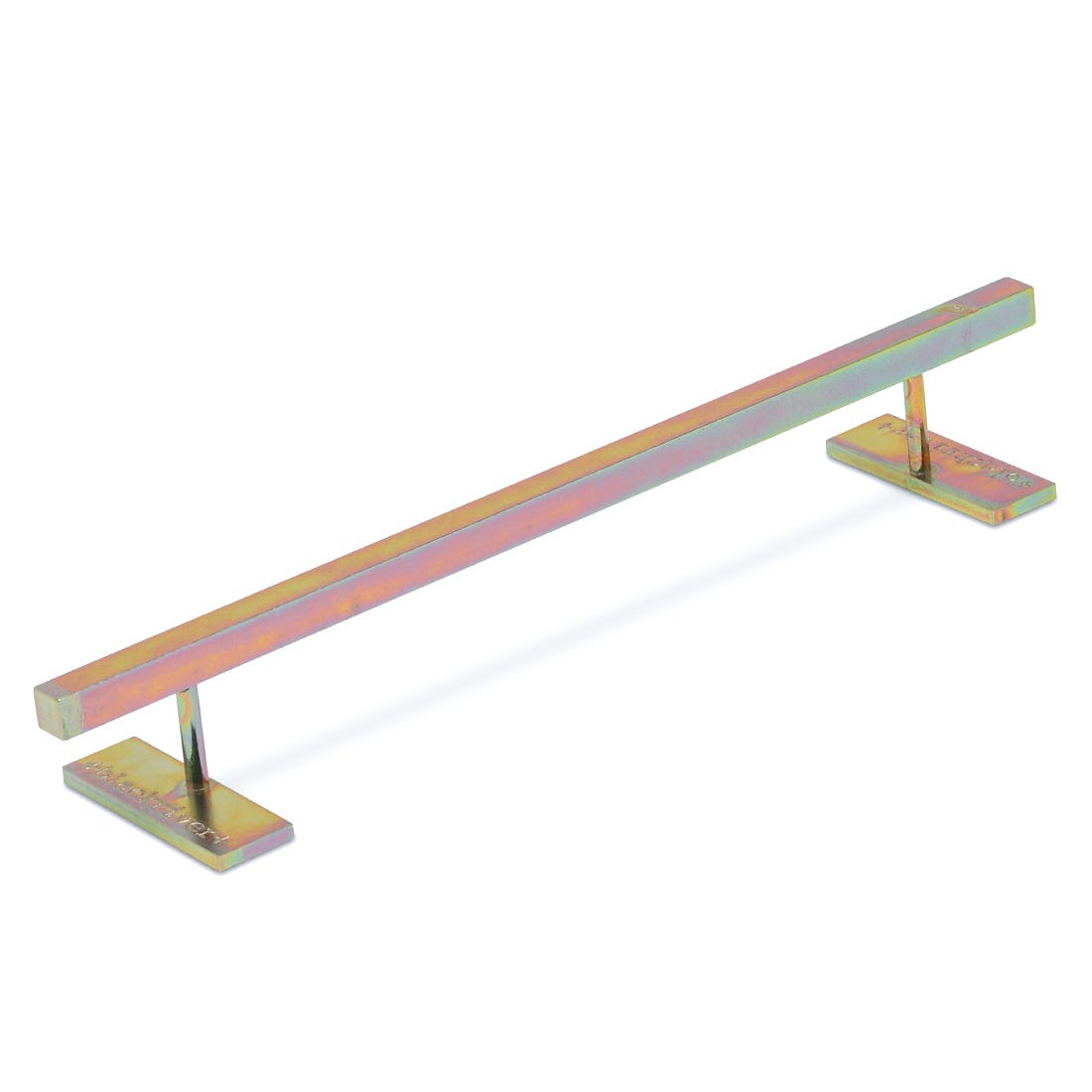 Blackriver Fingerboard Rail - Ironrail Low Square for Tech Decks & Finger Skateboarding | Perfect for Skateboard Training & Indoor Play