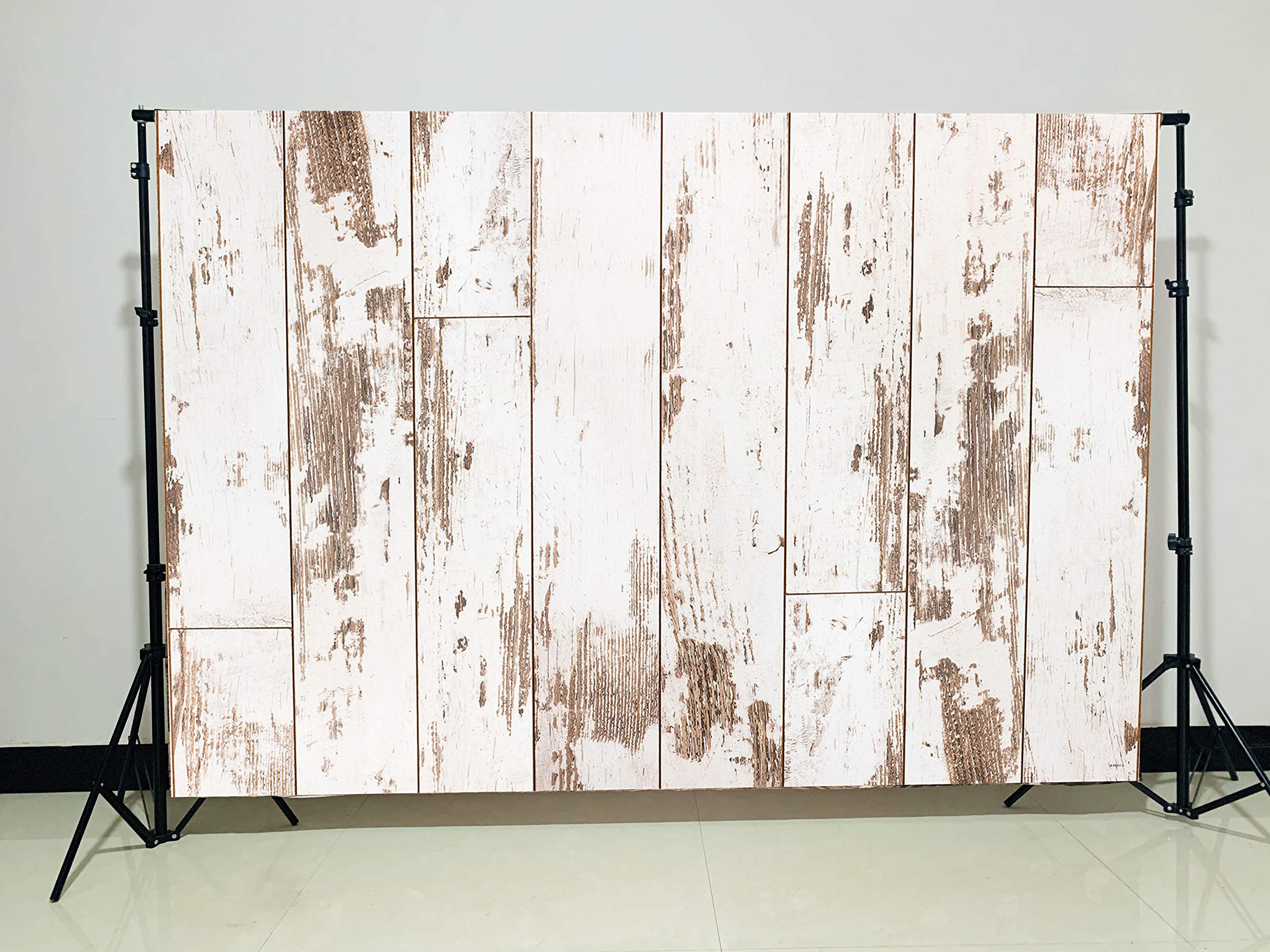Vintage Wood Photo Backdrop 7x5ft - Rustic Studio Background for Photography & Booth Props