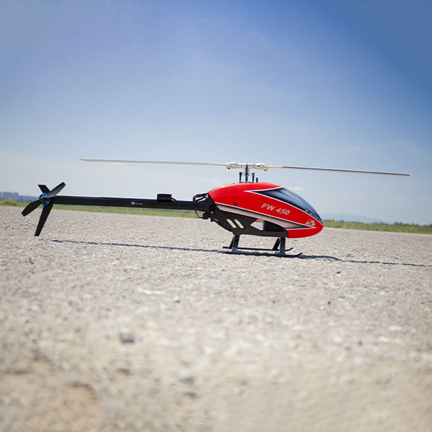 TOUCAN RTF FW450L V2.5 GPS RC Helicopter with One Key Return & Auto Hover - 54x25x14cm Remote Control Drone with EEP Carrying Case - Perfect for Aerial Photography, Outdoor Adventures & RC Hobby Flying