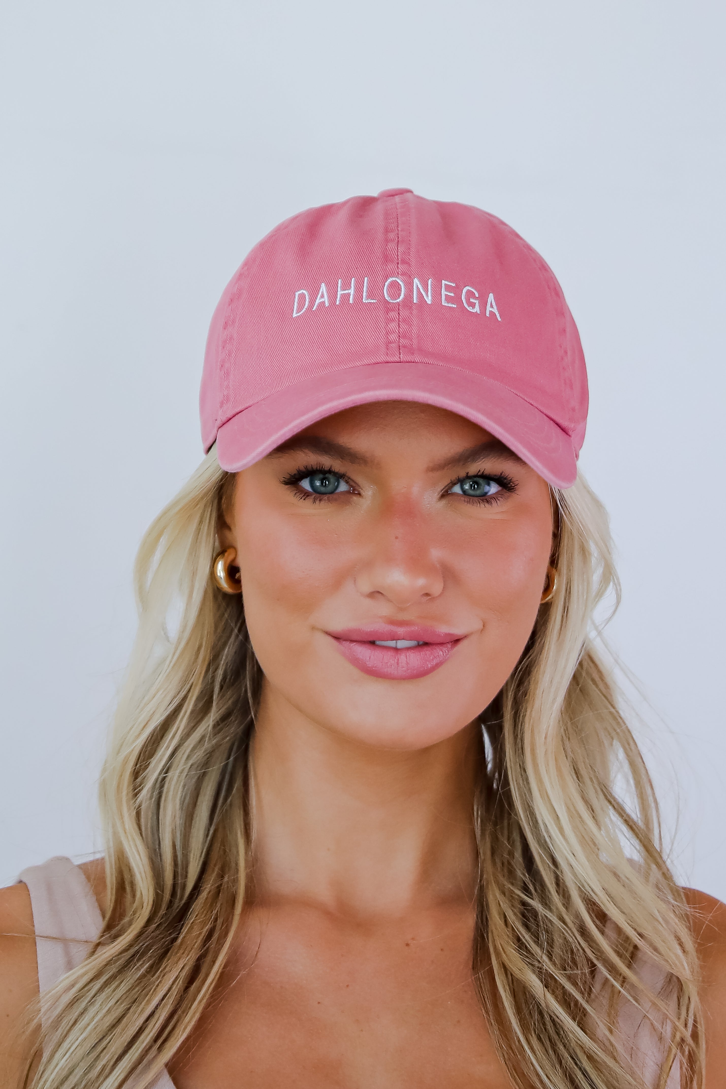 Dahlonega Block Letter Embroidered Baseball Cap - Stylish Adjustable Dad Hat for Men & Women - Perfect for Outdoor Activities, Sports, and Casual Wear