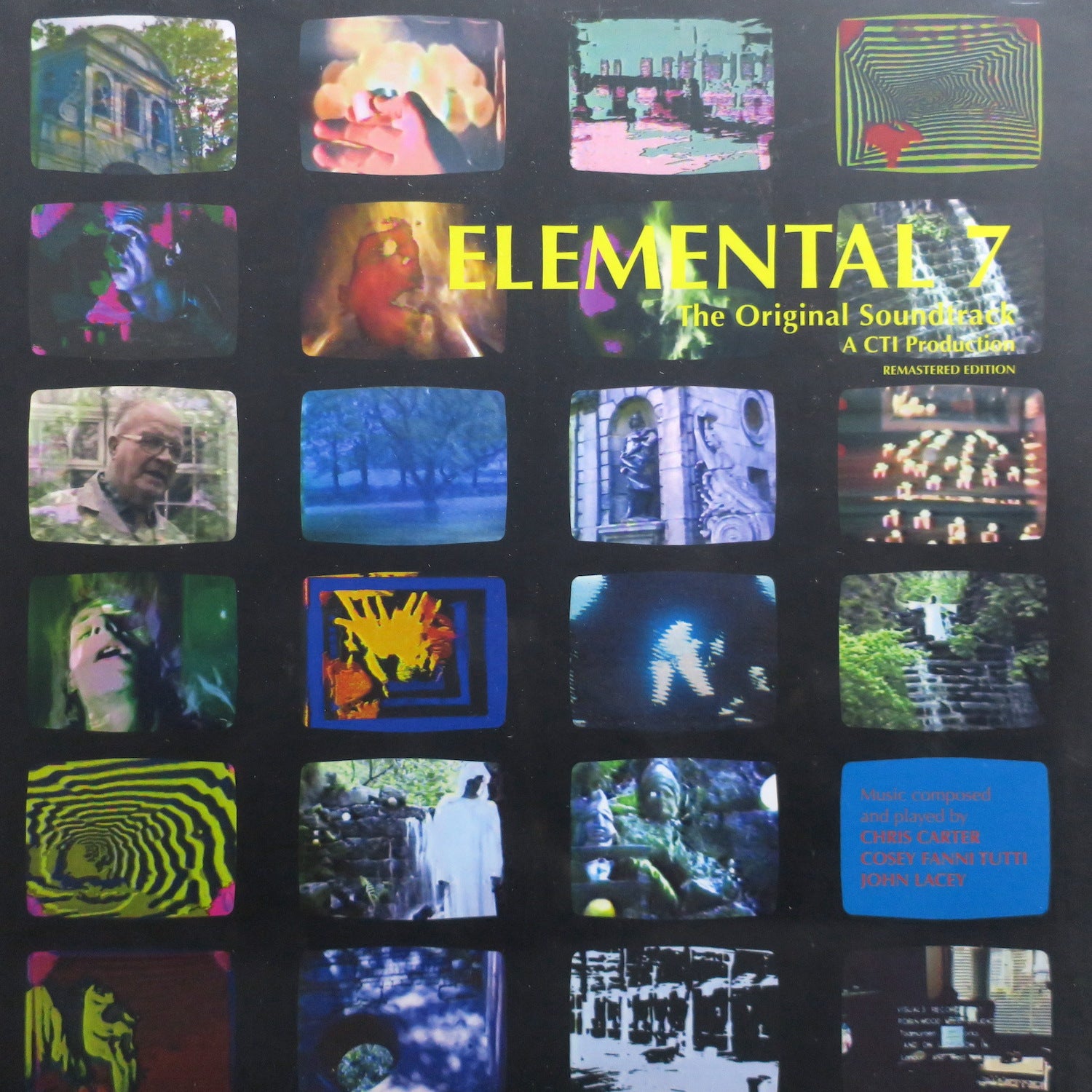 CHRIS & COSEY (CTI) 'Elemental 7' Remastered Limited Edition GREEN Vinyl LP | 1984 Electronic Experimental Music | Perfect for Audiophiles & Vintage Record Collectors