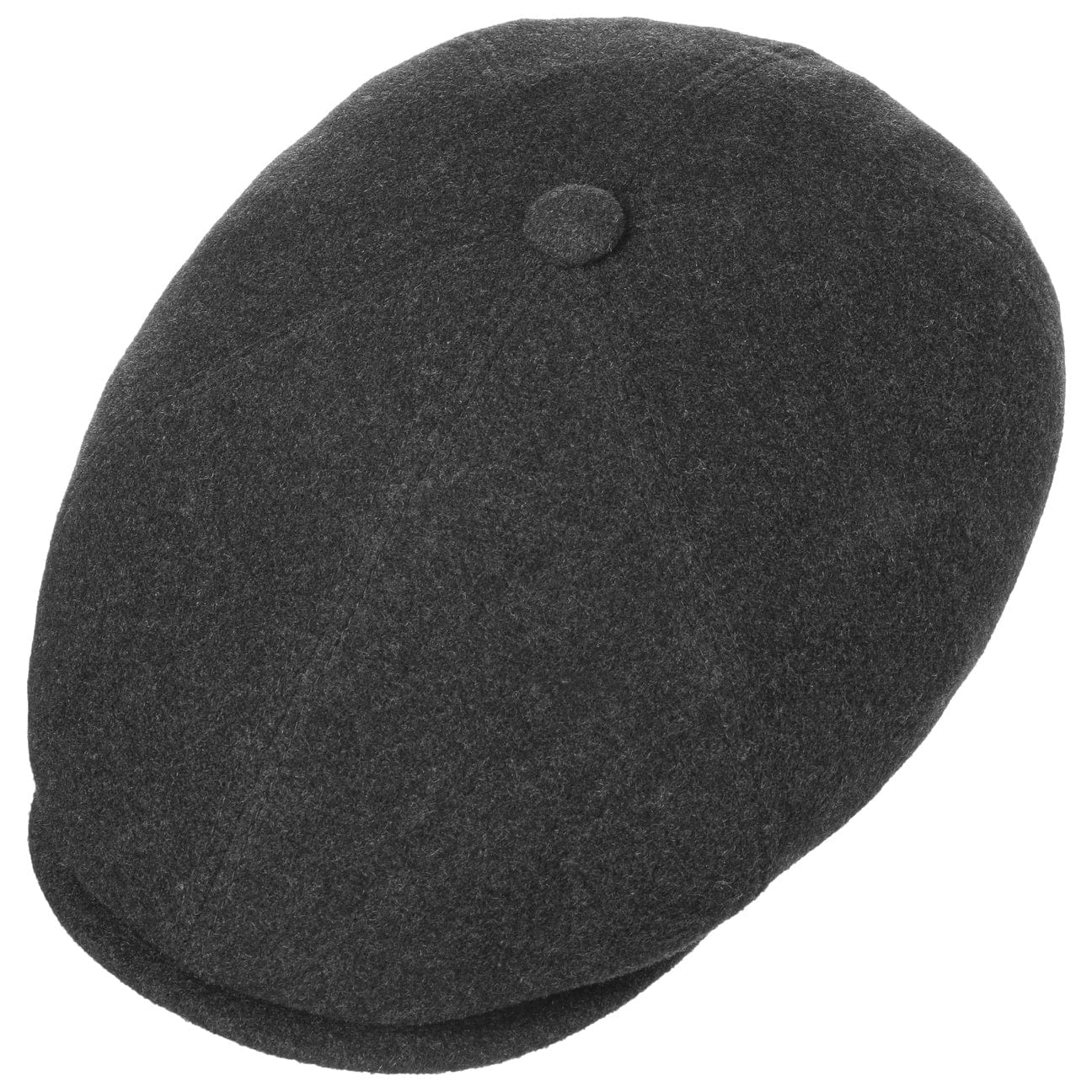 Stetson Reid 6-Panel Flat Cap for Men - Classic Wool Fedora Hat for Casual & Outdoor Wear - Perfect for Golf, Hiking, and Everyday Fashion