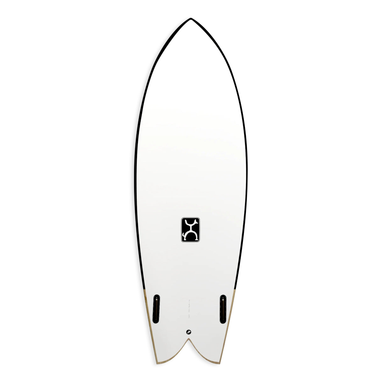 Firewire Machado 5'11 Too Fish Helium Black Surfboard with Future Fins - Perfect for Small to Medium Waves & Performance Surfing