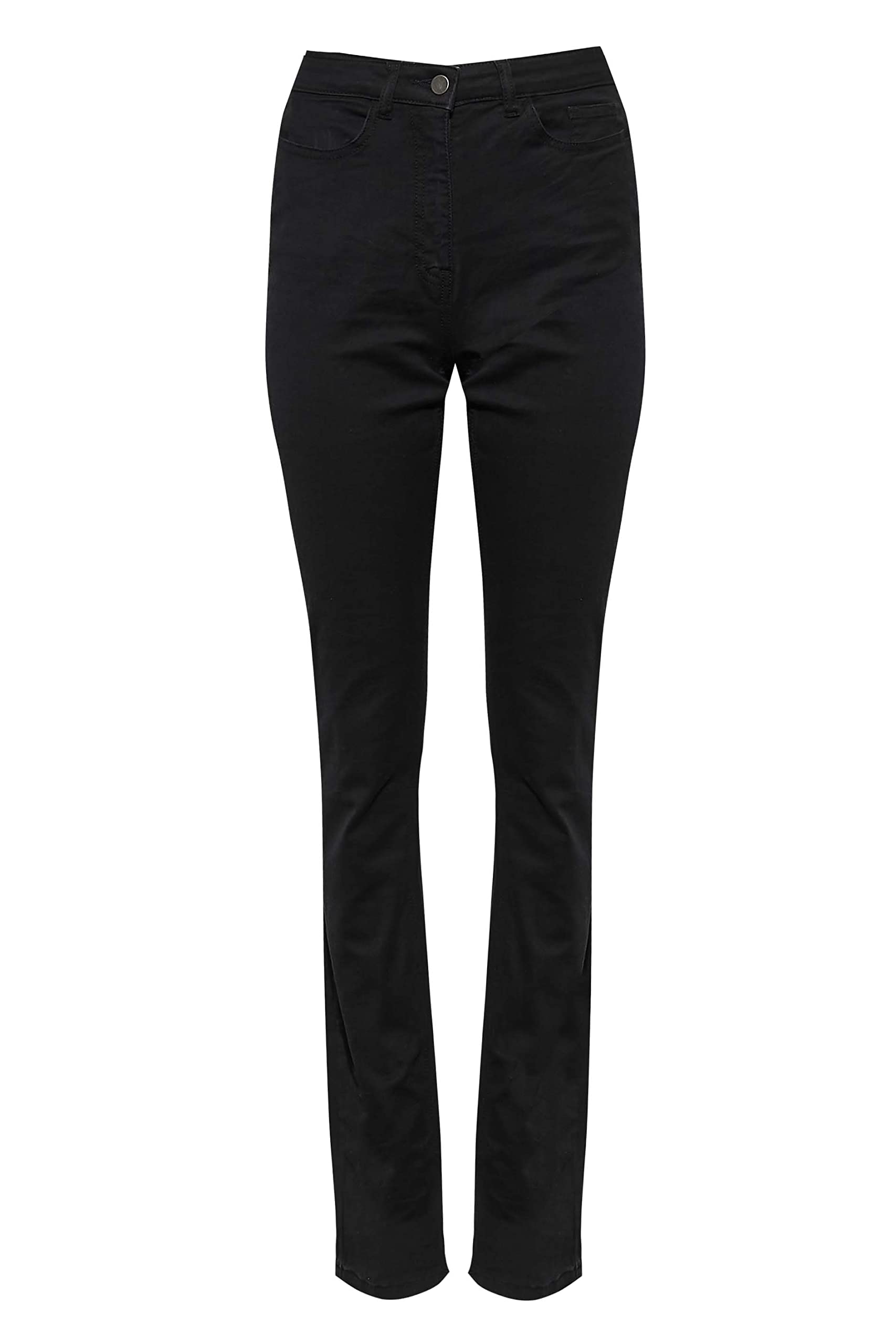LTS Tall Mia Stretch Slim Leg Jeans for Women - Black High Waist Skinny Jeans for Tall Women | Perfect for Work, Casual Wear & Night Out