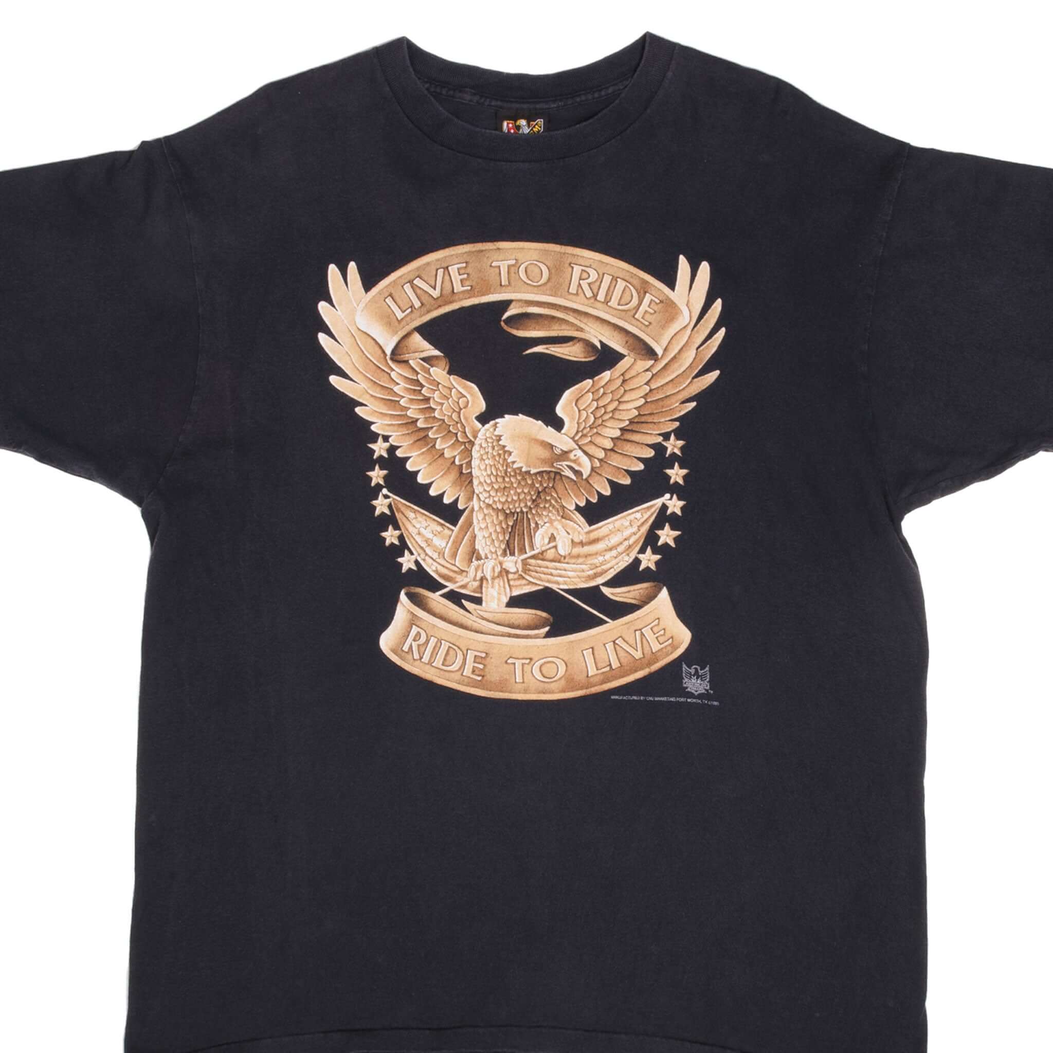 Vintage 3D Emblem Graphic T-Shirt 1993 Retro Style - XL Size - 100% Cotton Made in USA - Perfect for Casual Wear, Street Fashion & 90s Nostalgia