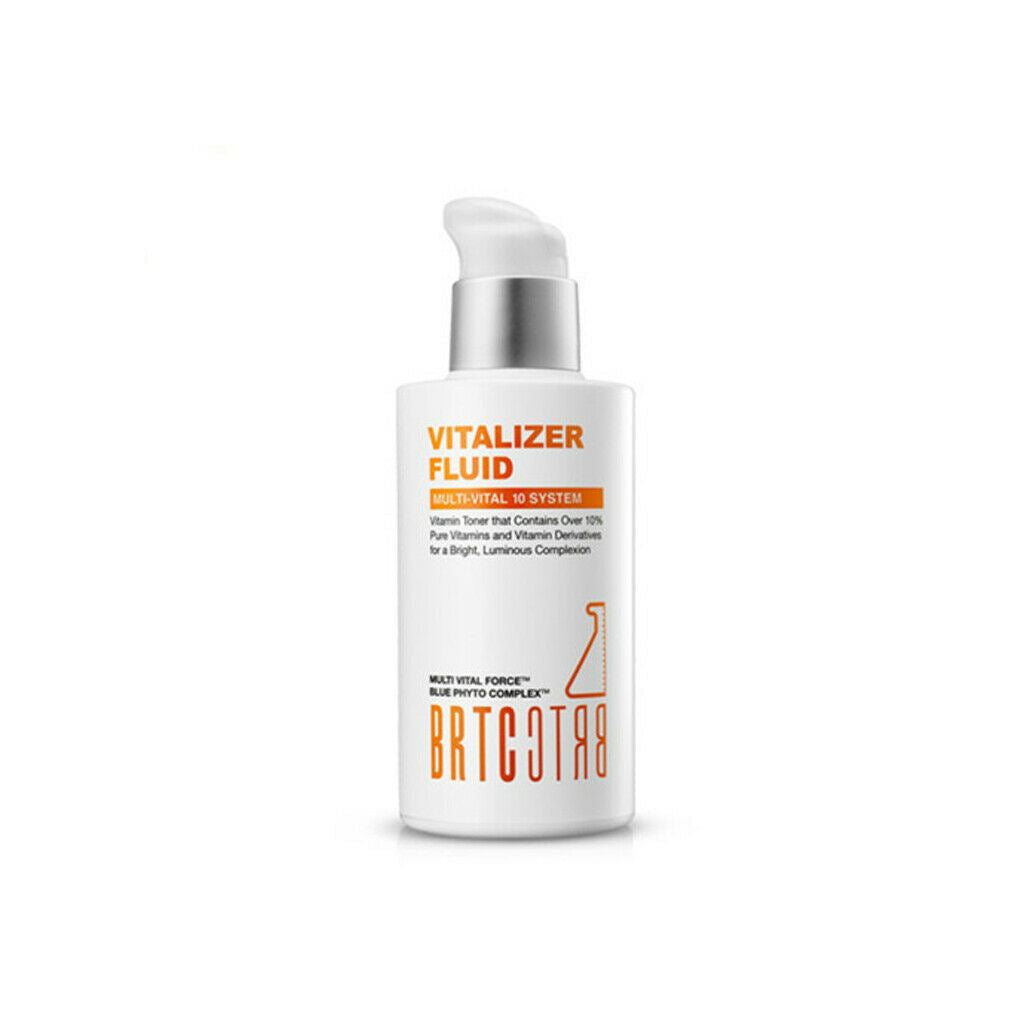 BRTC Vitalizer Line Fluid 120ml & Cream 60ml - Korean Skincare Set for Hydration and Anti-Aging - Perfect for Daily Moisturizing Routine and Night Care
