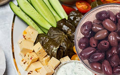 Kontos Foods Dolmas Stuffed Grape Leaves with Rice - Ready to Eat Kosher Vegan Snack | Perfect for Greek Mezze Platter, Charcuterie Boards, or Mediterranean Appetizers | Canned Dolmades for Easy Entertaining & Quick Meals