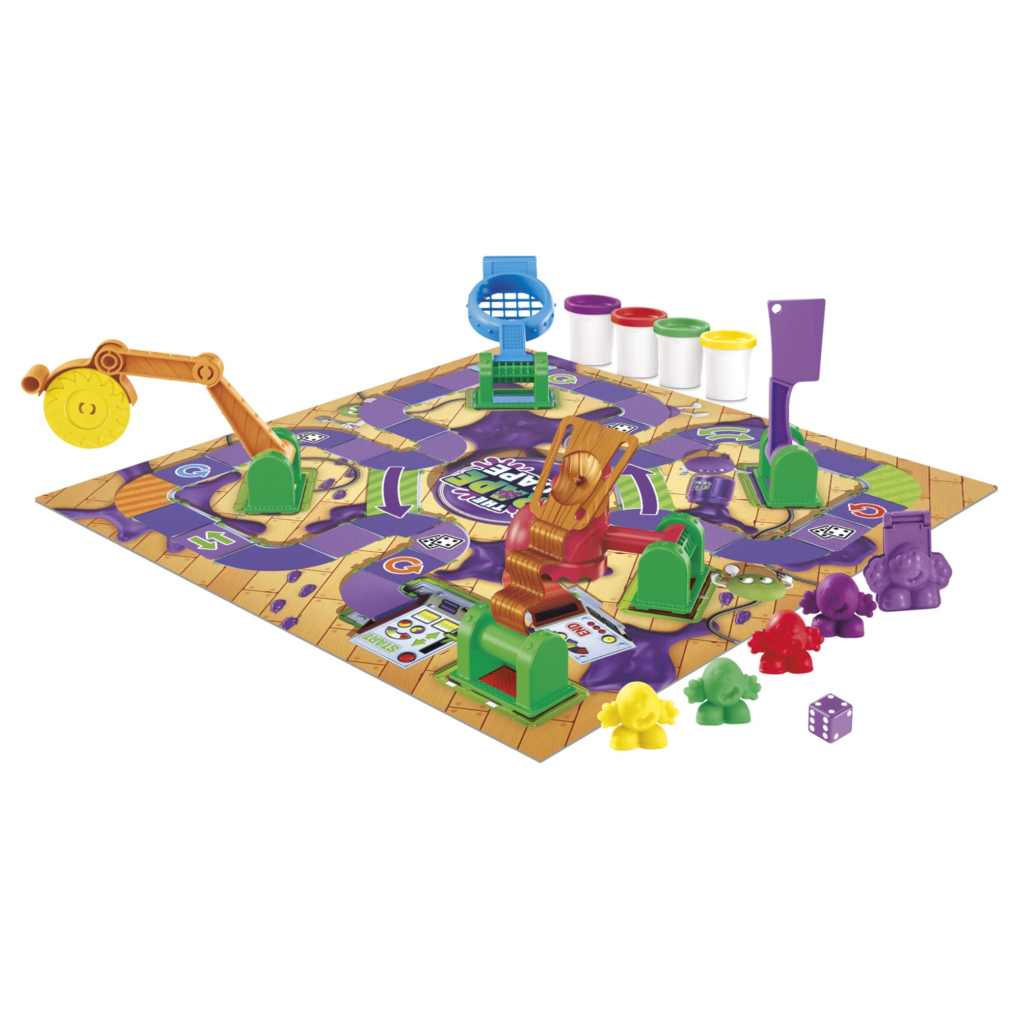 Hasbro Grape Escape Board Game for Kids Ages 5+ | Fun Family Game with Modeling Clay | Perfect for Family Game Nights & Kids' Parties