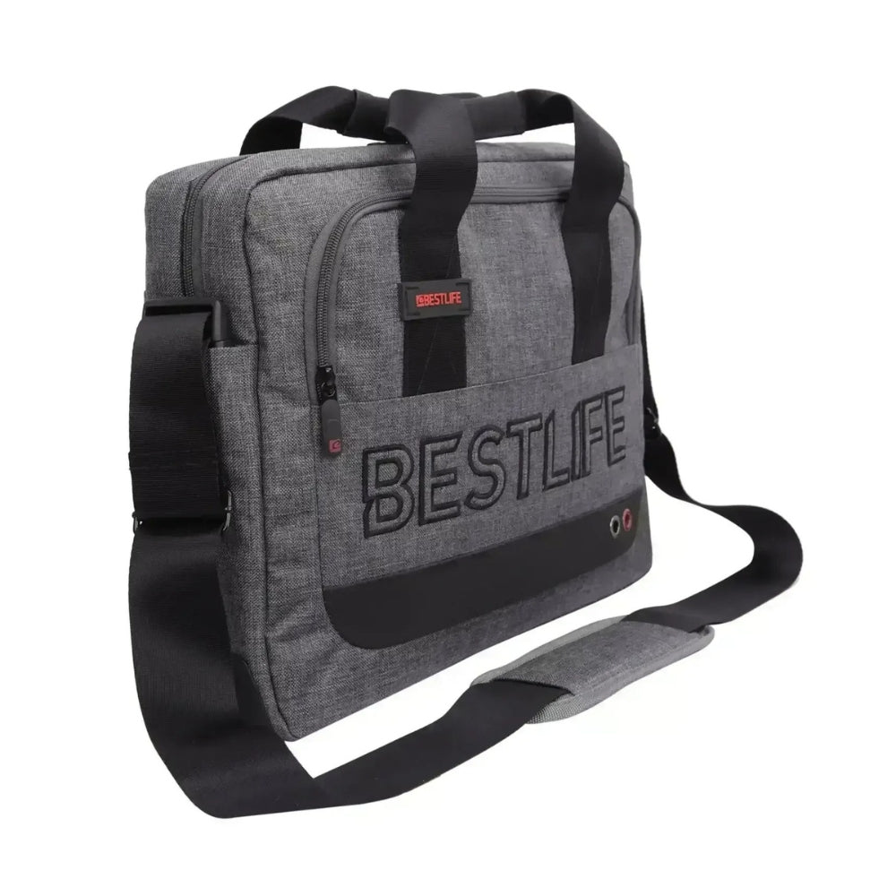 Bestlife 15.6 Inch Laptop Bag for Students - Lightweight Crossbody Messenger Bag for School, College, Travel & Daily Commute