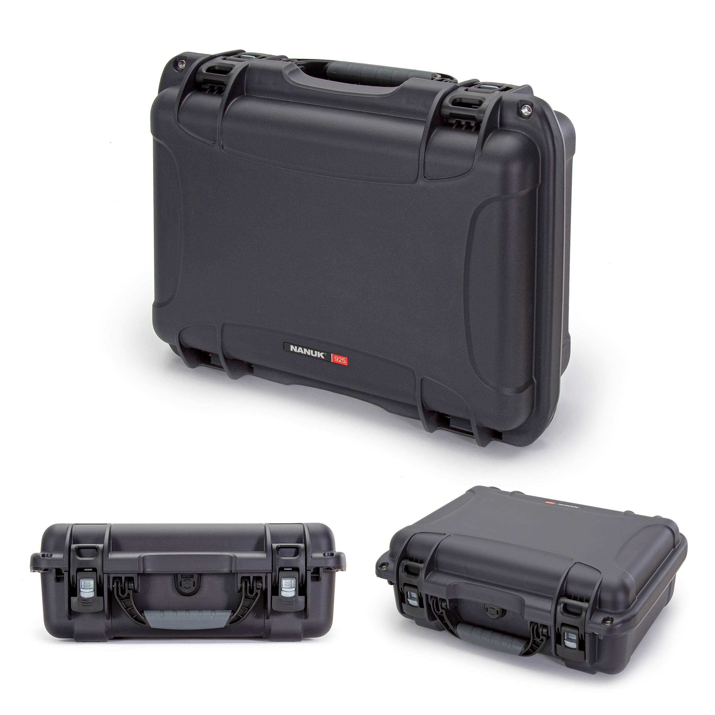 Nanuk 925-MAVIA2S7 Waterproof Hard Case with Custom Foam Insert for DJI Air 2S Fly More Combo & Smart Controller - Graphite | Protective Travel Storage for Drones & Accessories | Perfect for Outdoor Adventures, Air Travel & Professional Photography