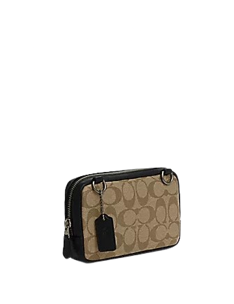 Coach Edge L Pack In Signature Canvas - Stylish & Durable Crossbody Bag for Women | Perfect for Work, Travel & Everyday Use