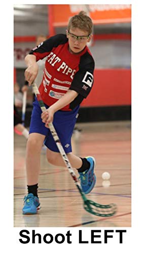 3-Stick Home Floorball Set by Wooloc – Indoor & Outdoor Hockey Game for Kids & Adults – Perfect for Backyard, Gym & Family Fun