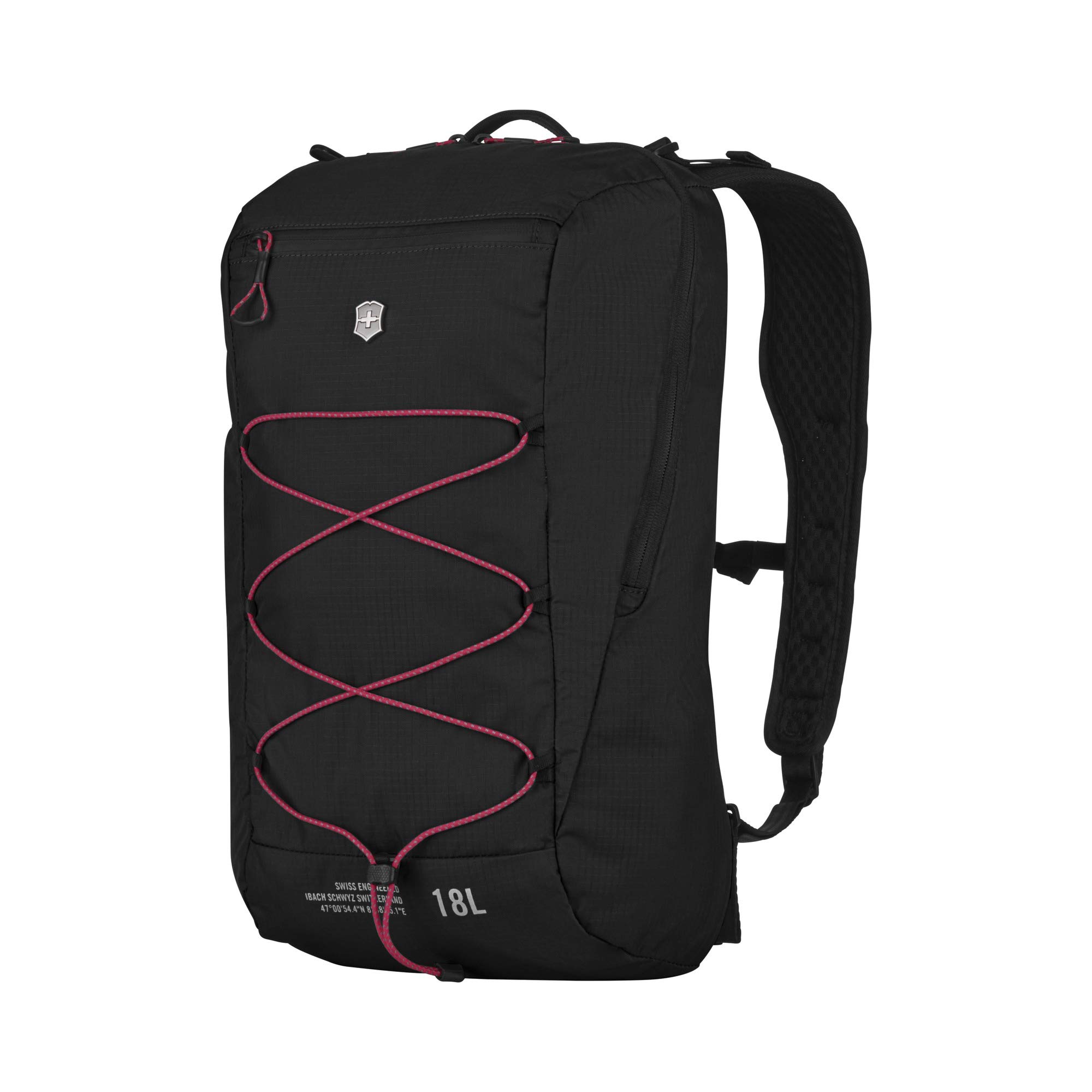 Victorinox Altmont Active Lightweight Laptop Backpack for 17.3-Inch Laptops - 18L Capacity, Durable & Comfortable Black Backpack for Work, School & Travel