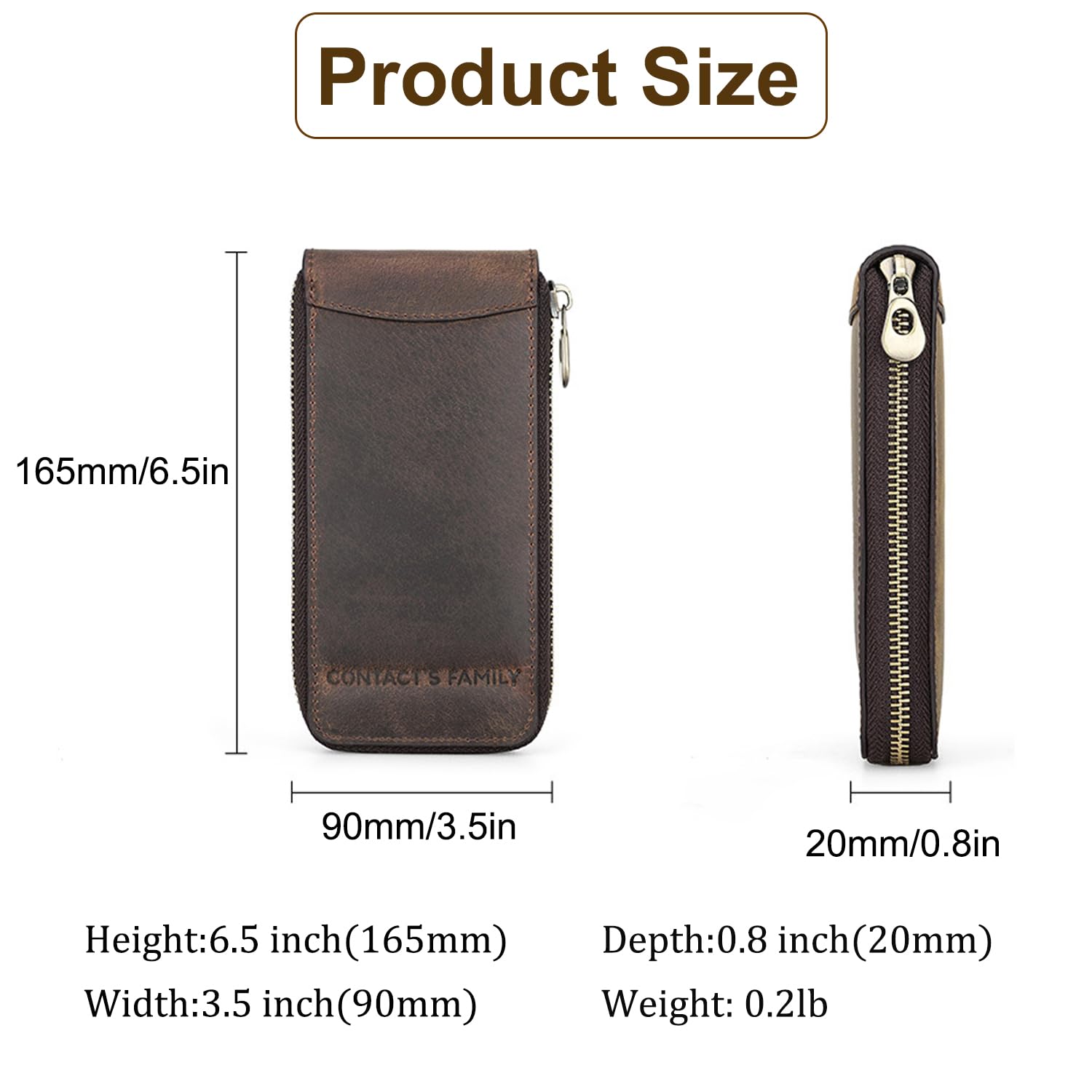 Genuine Leather Watch Travel Case for Men - Portable Watch Storage Organizer & Travel Pouch - Perfect for Business Trips, Vacations & Watch Collection Organization
