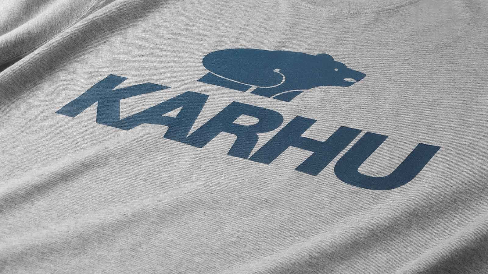 Classic Logo T-Shirt for Men & Women - Heather Grey & Navy Blue - Casual Wear, Street Style, Everyday Outfit