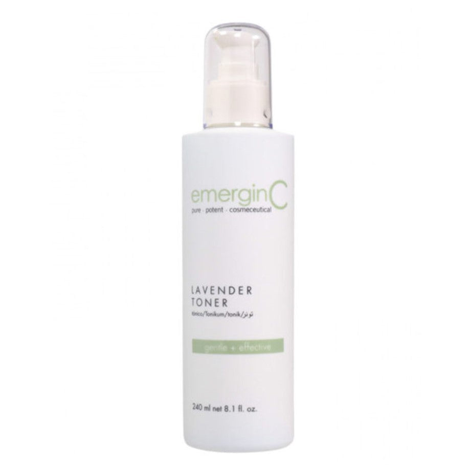 EmerginC Lavender Toner - Soothing Facial Toner for Sensitive Skin | Hydrating & Calming | Perfect for Post-Cleansing & Before Moisturizing