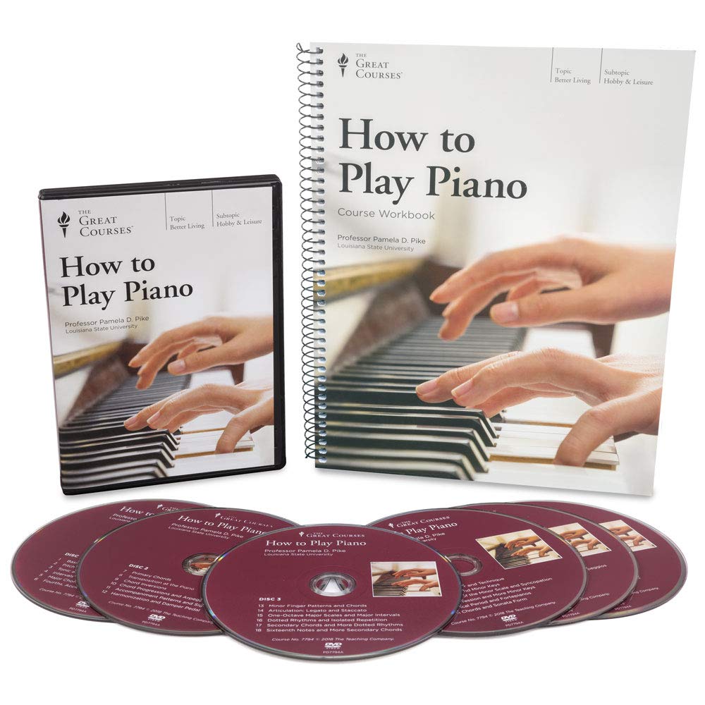 Learn How to Play Piano - Beginner to Advanced Piano Lessons & Tutorials | Perfect for Home Practice, Music Classes & Gift Giving
