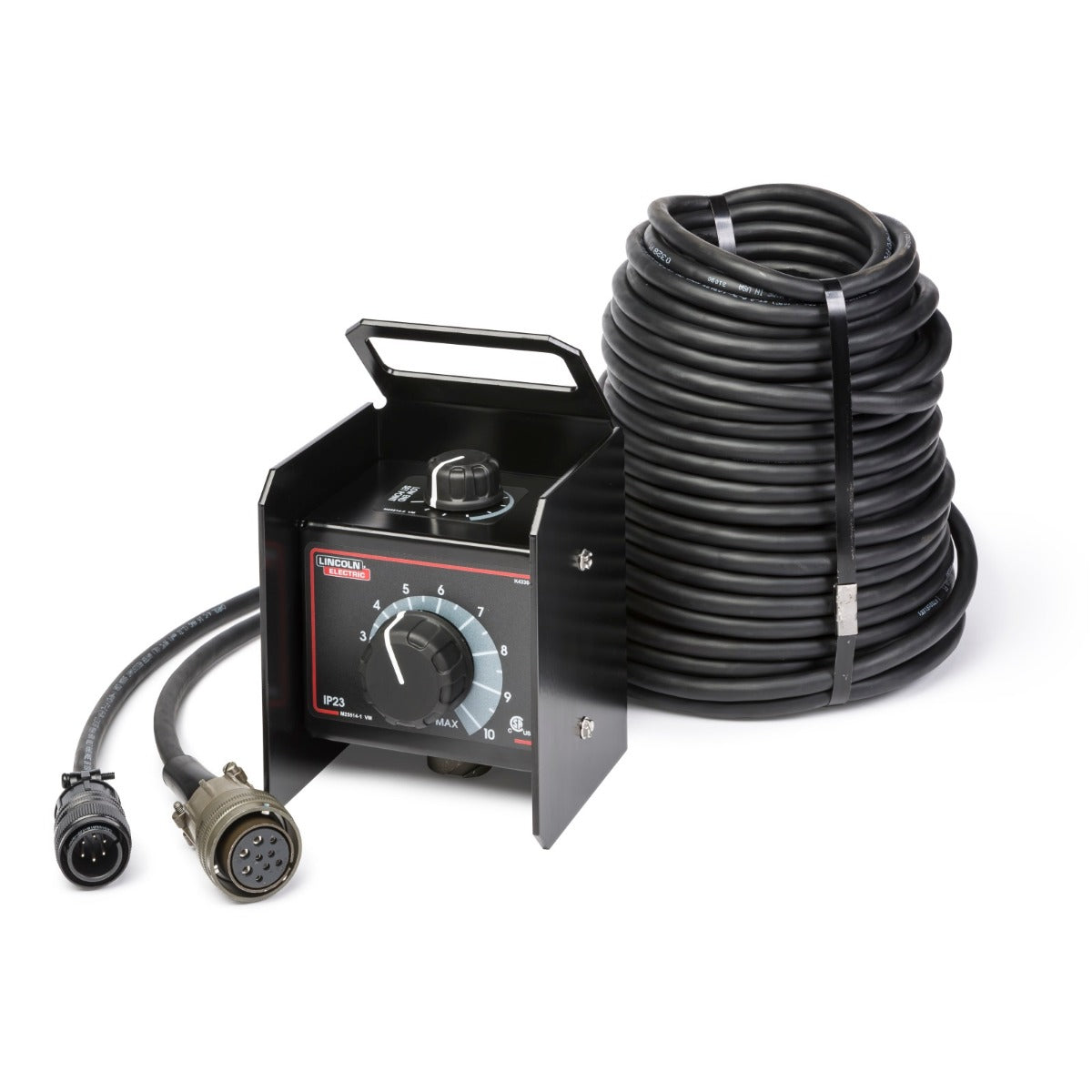 Lincoln K4330-1 125 Ft Remote Output Control - Heavy Duty Wireless Remote Switch for Industrial Equipment, Machinery & Outdoor Use