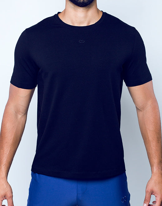 Premium T21 Peruvian Cotton Crewneck T-Shirt for Men - Soft & Breathable Black Tee - Perfect for Casual Wear, Gym & Everyday Comfort