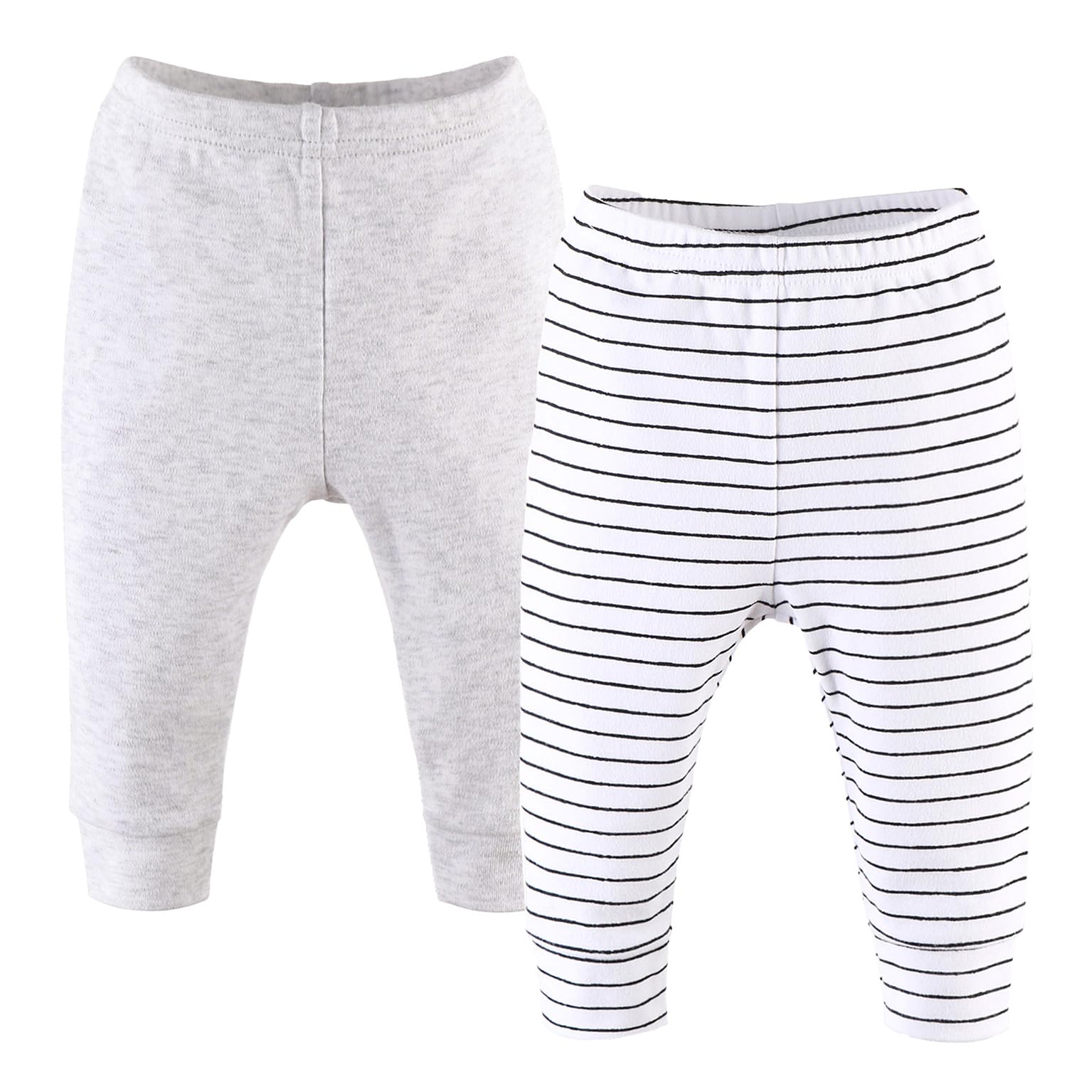 Peanutshell 5-Pack 100% Cotton Baby Pants Set for Boys & Girls (3-6 Months) - Soft Toddler Clothes with Cute Safari Animal Prints - Perfect for Playtime, Daycare & Family Outings