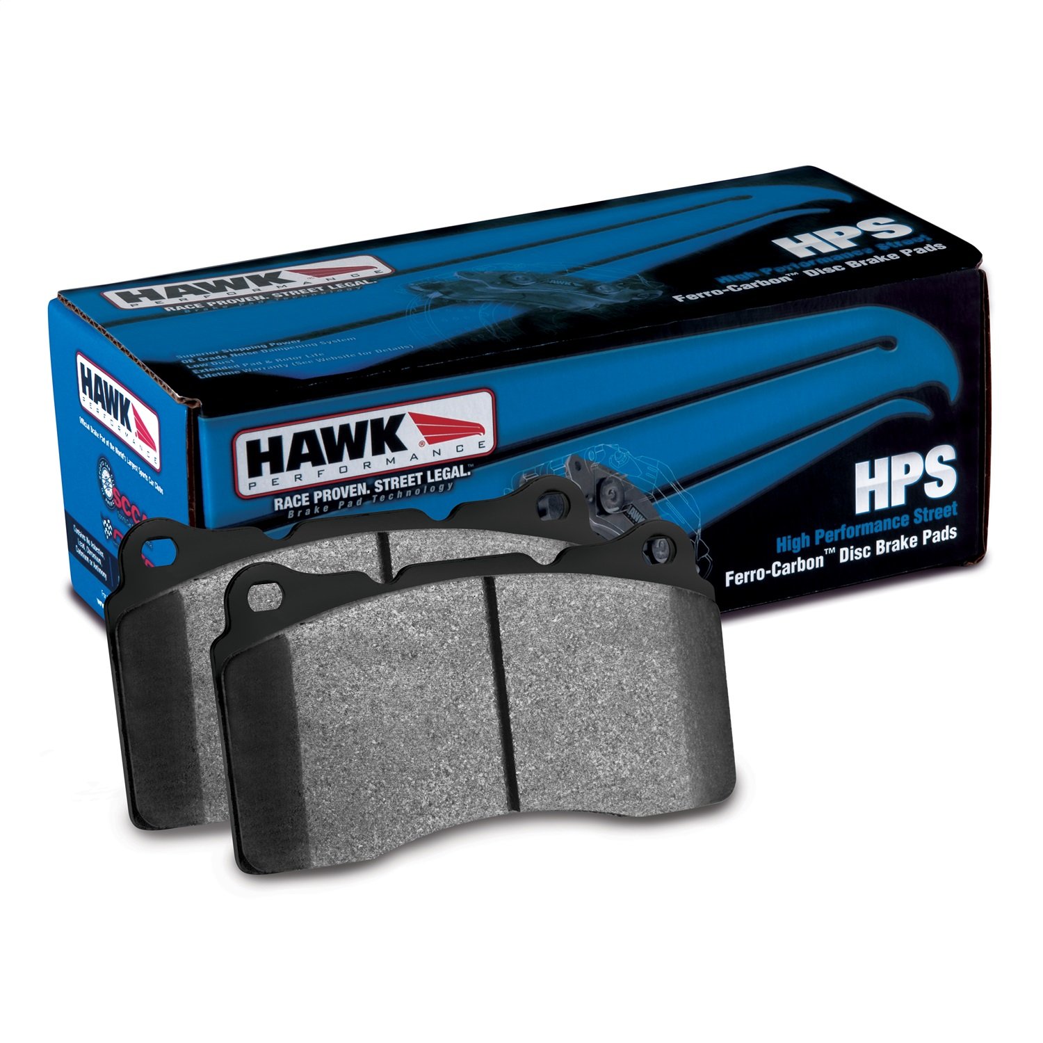 HB647F.692 HPS Performance Ceramic Brake Pads - High Performance Brake Pads for Cars, Trucks & SUVs | Durable & Quiet Braking | Perfect for Daily Commute & Performance Driving